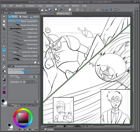 Clip Studio Paint Comic Tutorial 的图像结果