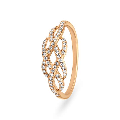 Criss Cross Diamond Ring