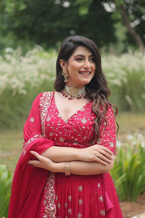 Sudiksha Pink Rangoli Silk Embroidered Lehenga Set