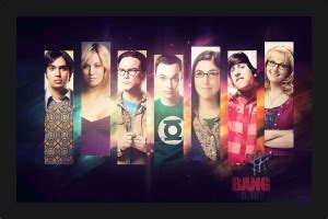 Big Bang Theory Poster with A4 Size Frame F-18 Paper Print - Nature ...