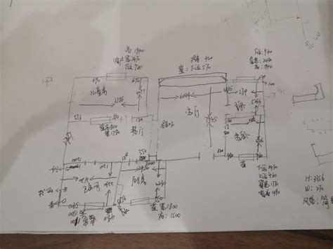 房屋尺寸图-装修日记-北京房天下