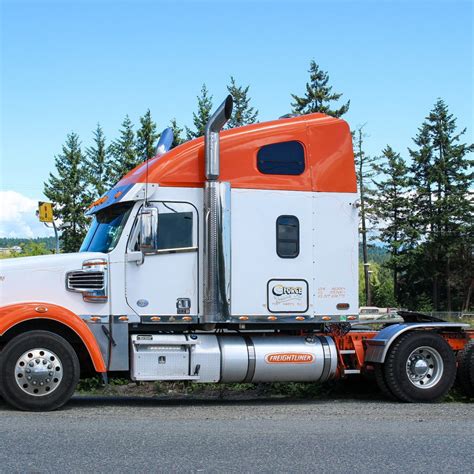 Download wallpaper Classic, Freightliner, tractor, section trucks in ...