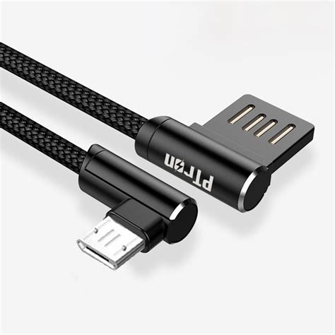 PTron Solero USB To Micro USB Data Cable - L Shape Sync Charging Cable ...
