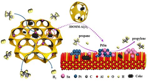 Ordered Hierarchical Porous Structure of PtSn/3DOMM-Al2O3 Catalyst for ...