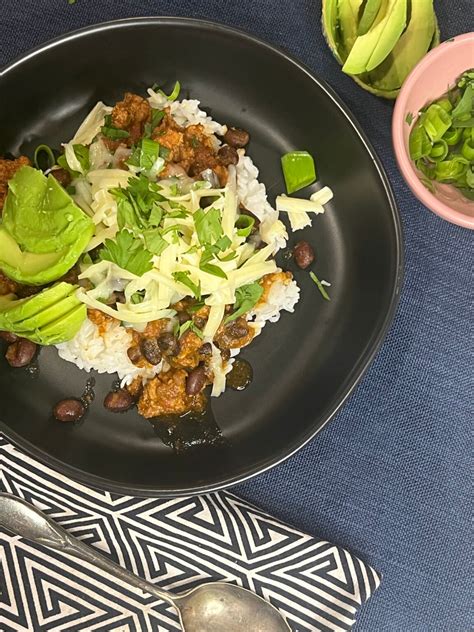 Hearty Turkey Pumpkin Chili with Rice | The Surfer's Kitchen