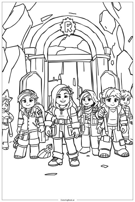 Image result for Roblox Coloring Pages Printable