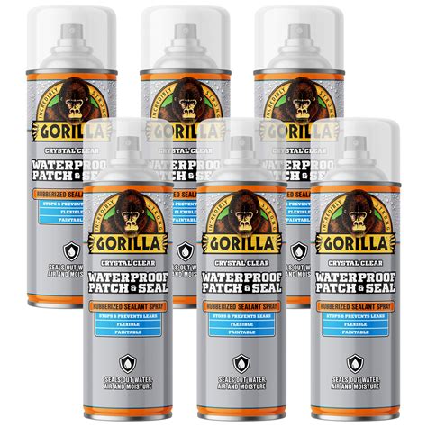 Snapklik.com : Gorilla Waterproof Patch & Seal Rubberized Sealant Spray ...