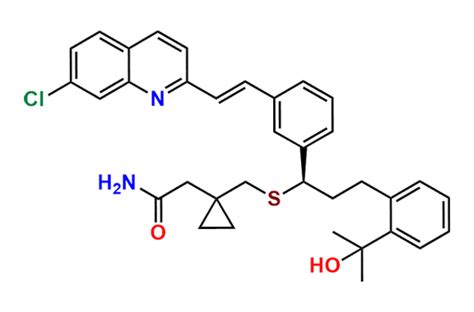Montelukast Amide | CAS No- 866923-63-9 | Montelukast Amide