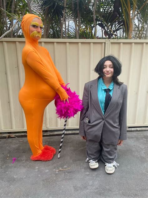 lorax and o’hare halloween costume !! | Classy halloween costumes ...