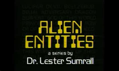 Image result for Alien Entities Lester Sumrall