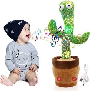TOY KINGDOM Super Cactus Talking Plush Toy with Singing Recording ...