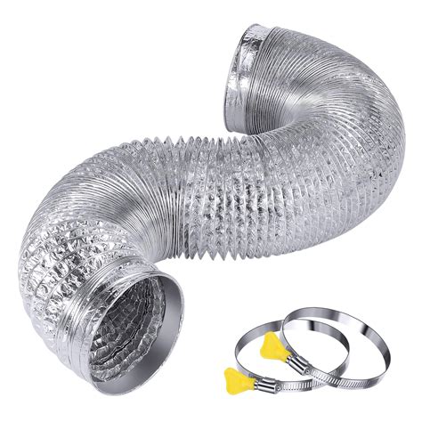 Heavy Duty 4flexible Dryer Vent Exhaust Duct Hose 6 Feet | Desertcart ...
