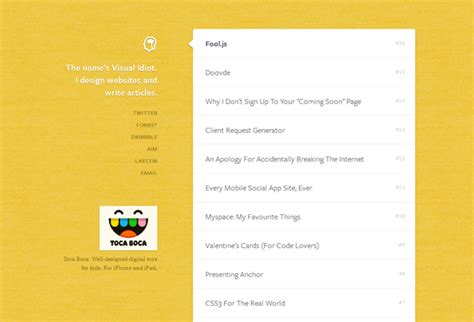 Image result for Personal Blog Web Design