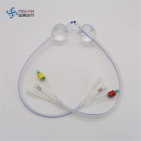 Medical Supplies 100% Silicone Foley Catheter 3 Way Indwelling Urinary ...