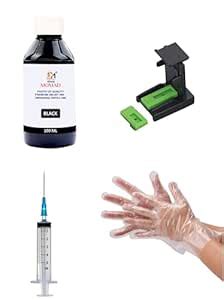 Refill Kit with Suction Tool Combo Pack of High Yield Inkjet Cartridge ...
