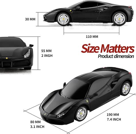 Buy Ferrari Remote Control Cars - 1:24 BEZGAR Officially Licensed RC ...