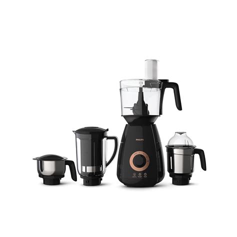 Buy PHILIPS HL7707/00 750W Mixer Grinder with 4 Jars, Black Online at ...