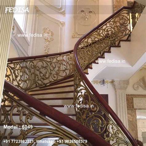 Luxury Classic Outdoor Wrought Iron Stair Railing Rod Iron Stair ...
