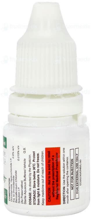 Endor Eye Drops 5 Ml - Uses, Side Effects, Dosage, Price | Truemeds