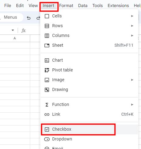 Image result for Excel Insert Checkbox