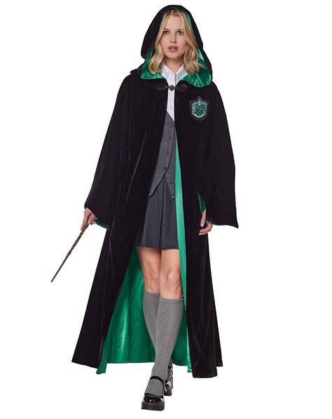 Slytherin Costume Ideas Harry Potter Slytherin Robe Adult Costume
