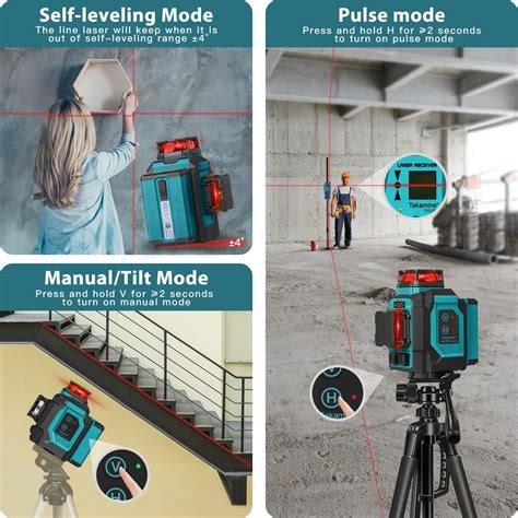 Snapklik.com : Takamine 12 Lines 3D Self Leveling Laser Level Pro ...