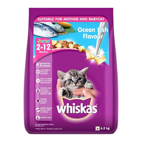 WHISKAS JUNIOR OCEAN FISH FLAVOUR 6.5KG — The Pet Point