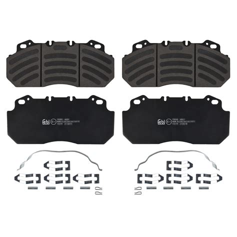 febi | 16574 | Brake Pad Set with additional parts | bilstein group ...