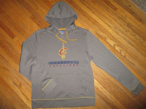 CLEVELAND CAVALIERS HOODIE Pullover Sweatshirt NBA TX3 Warm Performance ...