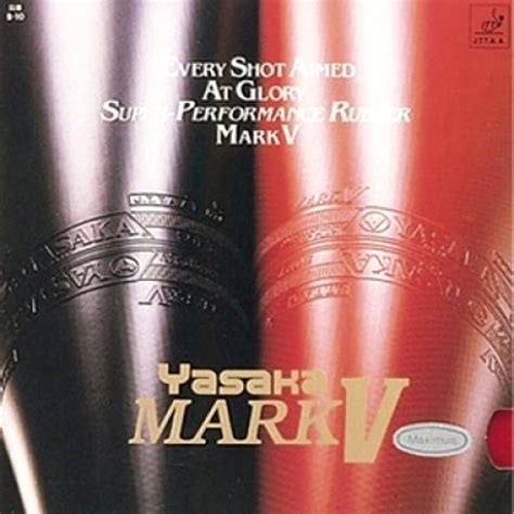 Yasaka mark v table tennis rubber – Table Tennis Bazaar