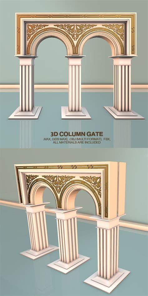 Image result for Gate Column Design