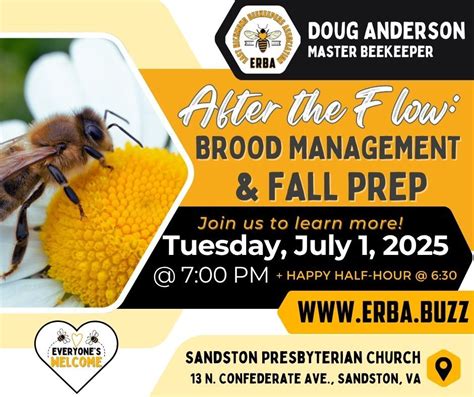After the Flow: Brood Management & Fall Prep (Doug Anderson), 13 N ...
