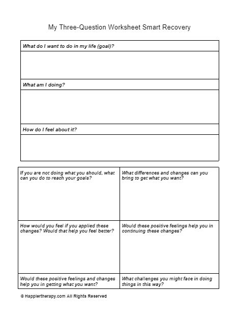 Image result for Smart Recovery Program Printable