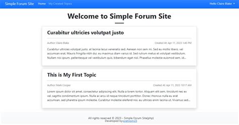 How to Code a Forum Page 的图像结果