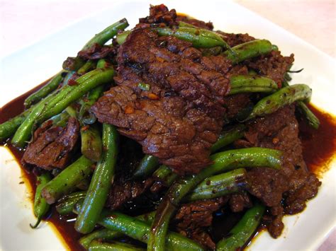 Duck Soup Easy: Spicy Black Bean Sauce Beef and Green Beans (青豆角牛肉 ...