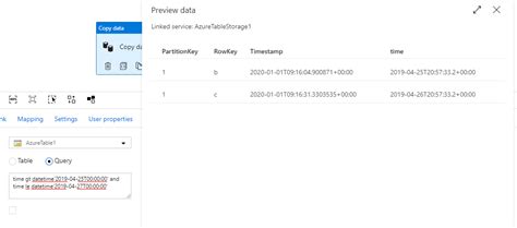 Image result for Data Factory Azure Table Storage