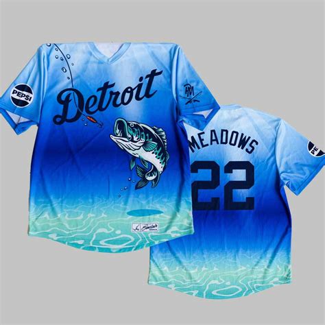 2025 Tigers Parker Meadows-Designed Jersey Giveaway - gullprint.com