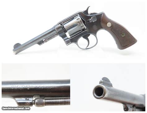 SMITH & WESSON .32-20 WCF HAND EJECTOR Model 1903 Revolver C&R S&W ...