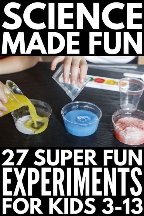 Science Experiments Using Sensory 的图像结果
