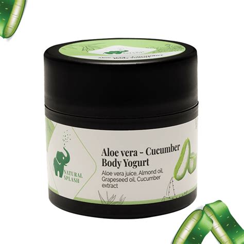 Get Aloe Vera & Cucumber Body Yogurt | Natural Splash