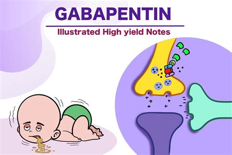 Gabapentin side effects, mechanism of action, uses - High yield Notes