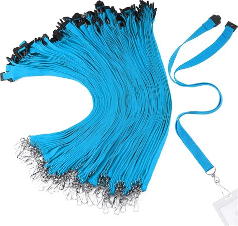 Amazon.com: Patelai 60 Pcs Breakaway Lanyards with J Hook Bulk Flat ...
