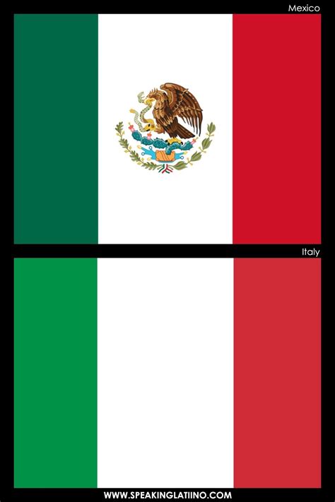 Hispanic Flags With Similar Flags Around the World | Mexican flag ...