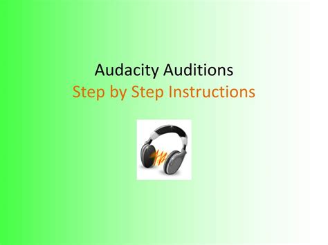 Image result for Audacity Instructions