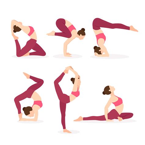Yoga Poses Vector Art, Icons, and Graphics for Free Download