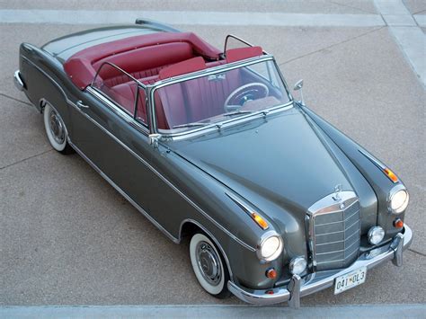 1958, Mercedes, 220 se, Cabriolet, Convertible, Classic, Cars Wallpapers HD / Desktop and Mobile ...