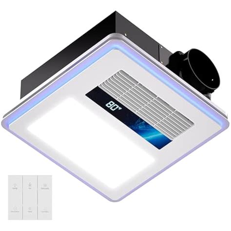 Oeukas 4 in 1 Bathroom Exhaust Fan with Light and Heater, India | Ubuy