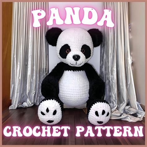 Image result for Crochet Panda Bear Tutorial