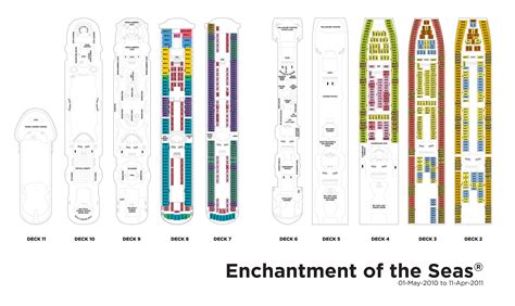 Enchantment Of The Seas Deck Plan