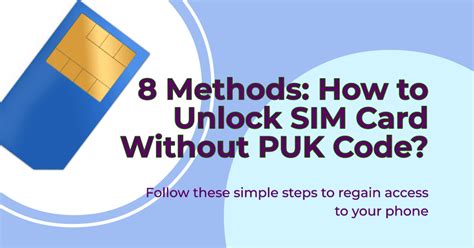 Image result for How to Unlock Sim Card without PUK Code